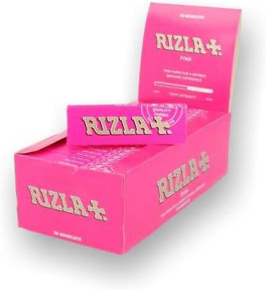 RIZLA Thin Pink Standard 50 Booklets per box - Image 2