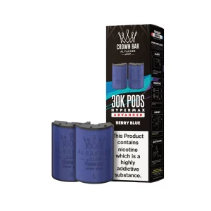 Al fakher 30k hypermax refill replacement pods Berry blue