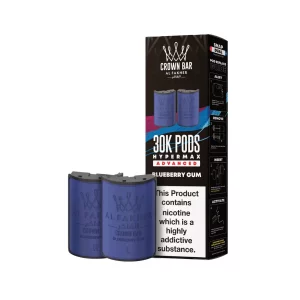 Al fakher 30k hypermax refill replacement pods Blueberry gum