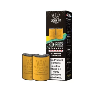 Al fakher 30k hypermax refill replacement pods Blueberry lemonade