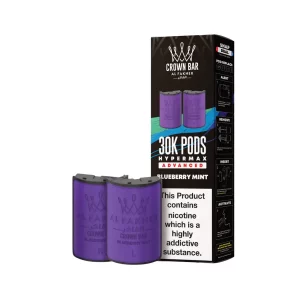 Al fakher 30k hypermax refill replacement pods Blueberry mint