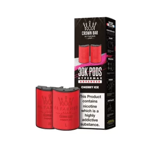 Al fakher 30k hypermax refill replacement pods Cherry ice