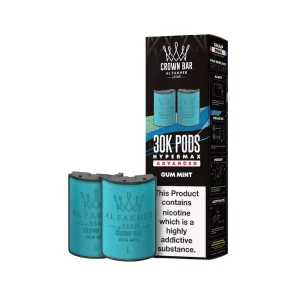 Al fakher 30k hypermax refill replacement pods Gum mint