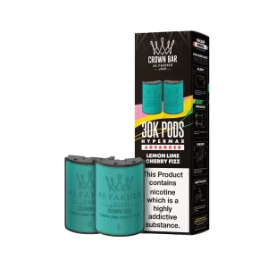 Al fakher 30k hypermax refill replacement pods Lemon lime cherry fizz