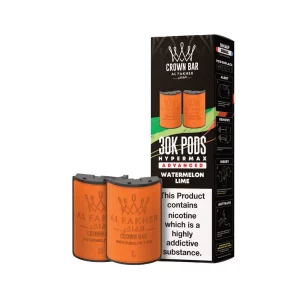 Al fakher 30k hypermax refill replacement pods Watermelon lime