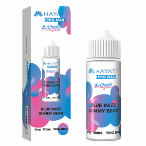 Hayati E-Liquid 100ML 70/30 Blue razz gummy bear