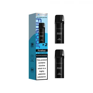 Hayati finebar 20mg pods Blue sour raspberry