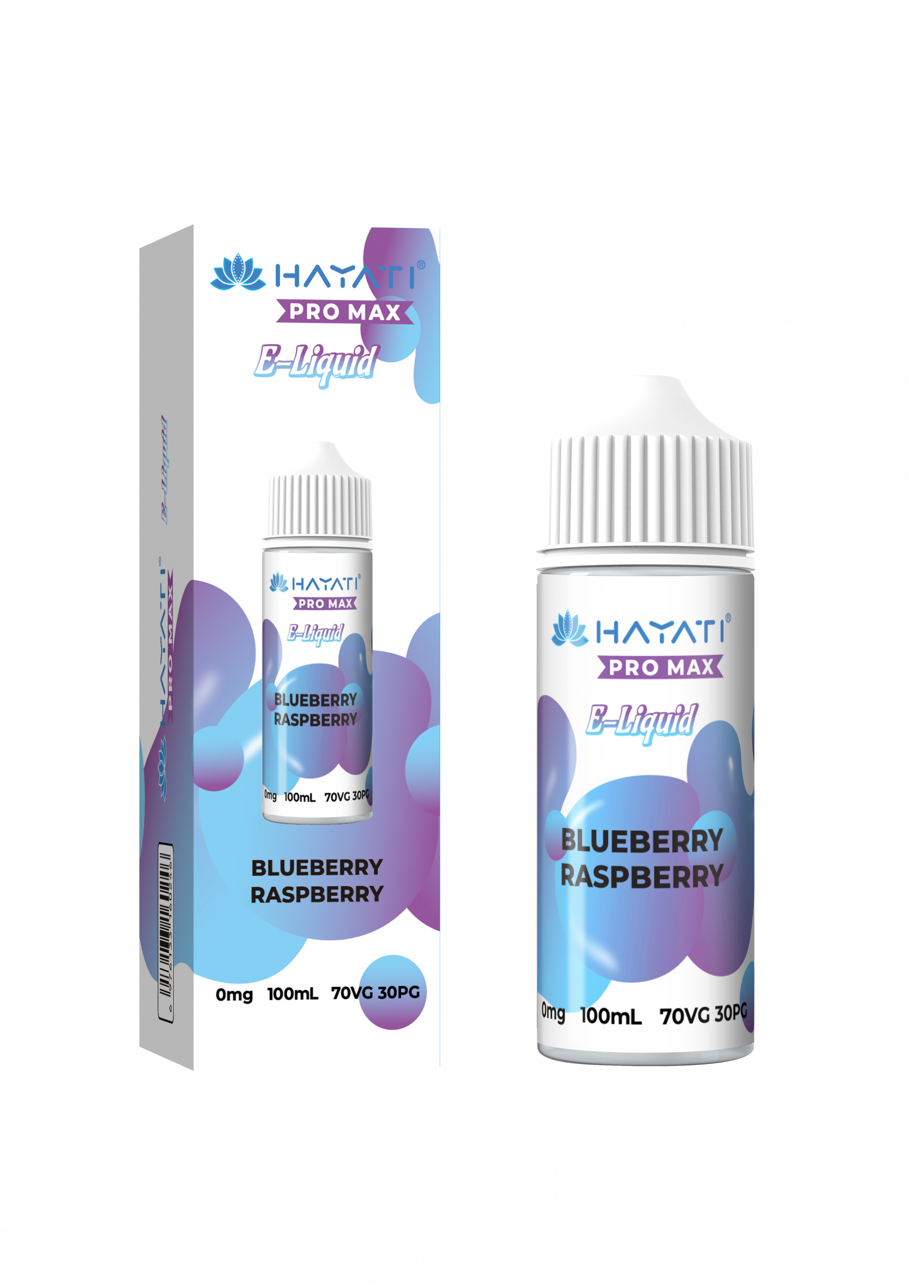 Hayati e-liquid 100ml 70/30 Blueberry raspberry