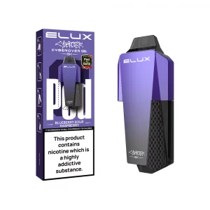 Elux cyberover 6k pods Blueberry sour raspberry