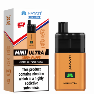Hayati Mini Ultra Kit Cherry Ice & Peach Mango