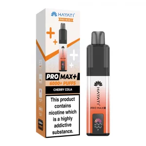 Hayati pro max+ 6000+ kits Cherry cola
