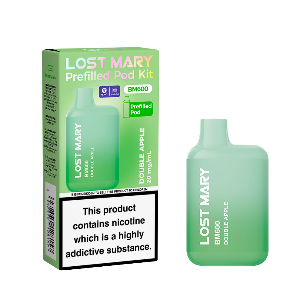 Lost Mary BM600 Prefilled Pod Kit DOUBLE APPLE
