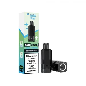 Hayati pro max+ 6000+ pods Double menthol