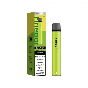 Hayati finebar kit 1000+ puff 20mg Fresh mint