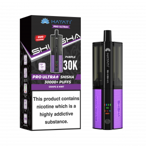 Hayati Pro Ultra Plus Shisha 30K KIT Grape Mint