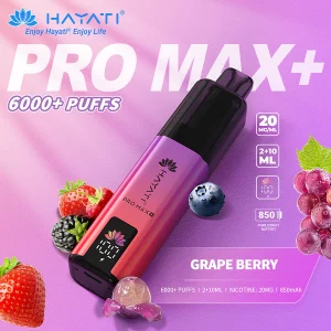 Hayati pro max+ 6000+ kits GRAPE BERRY