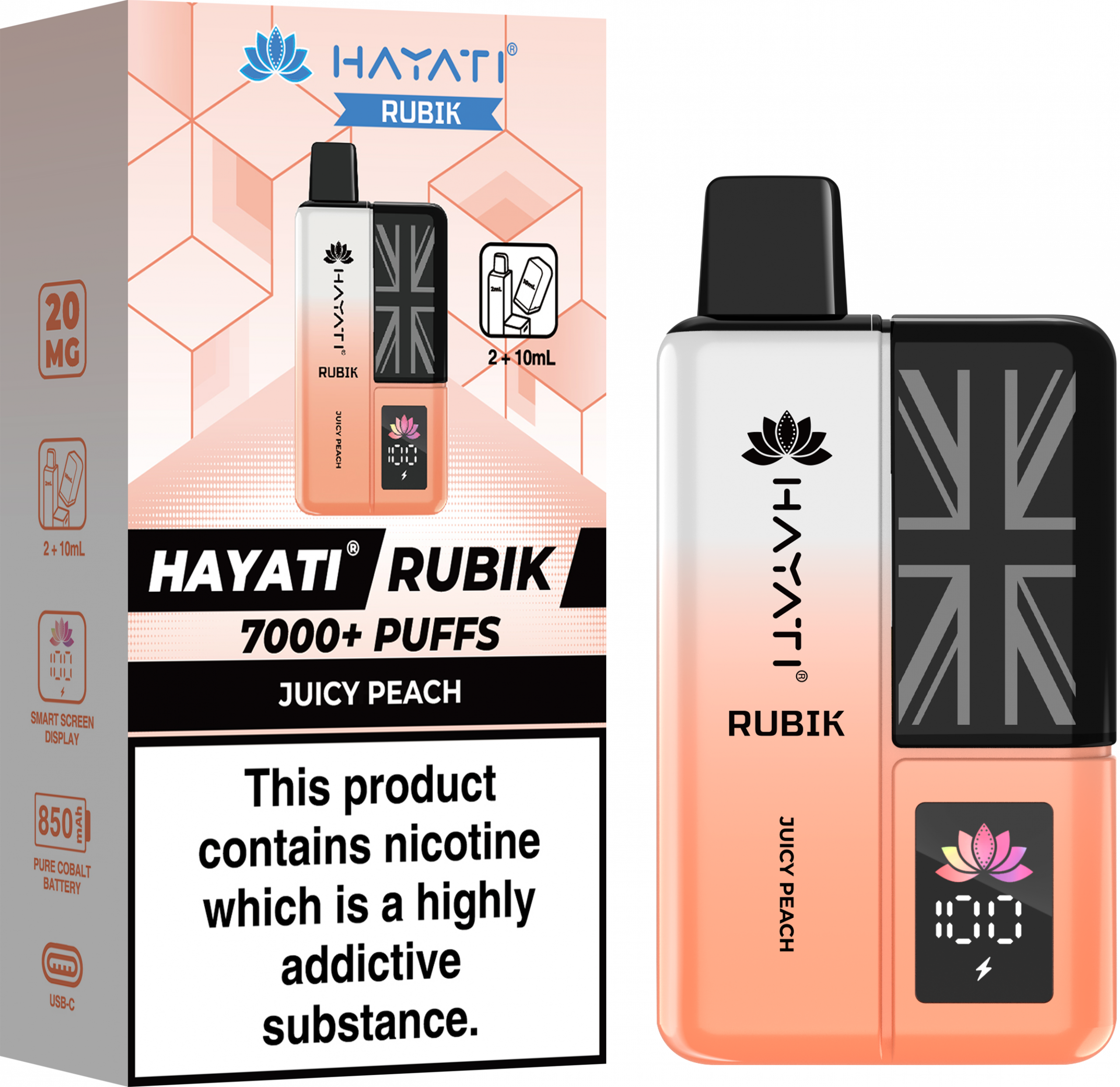 Hayati Rubik 7K Kit Juicy Peach