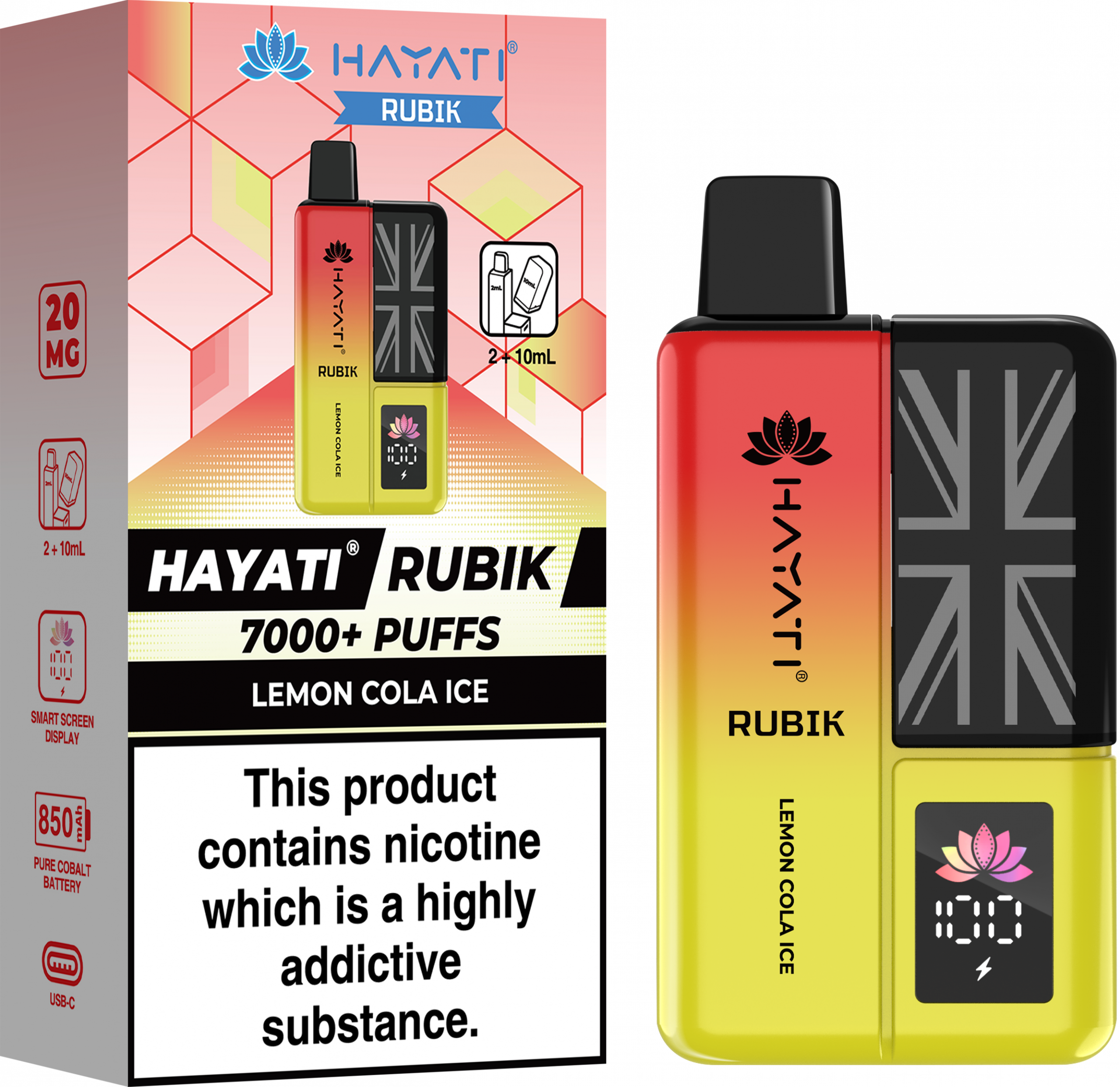 Hayati Rubik 7K Kit Lemon Cola Ice