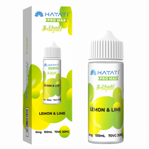 Hayati e-liquid 100ml 70/30 Lemon & lime