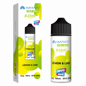 Hayati e-liquid 100ml 50vg 50pg Lemon & lime