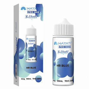 Hayati e-liquid 100ml 70/30 Mr blue