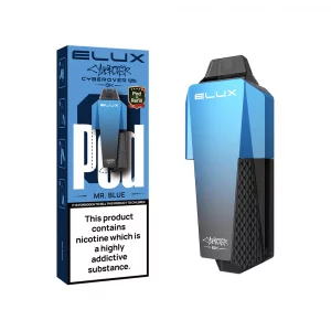 Elux cyberover 6k pods Mr. blue