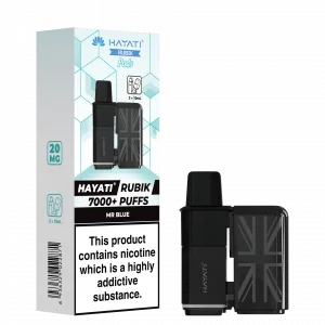 Hayati rubik 7000+ pods Mr blue