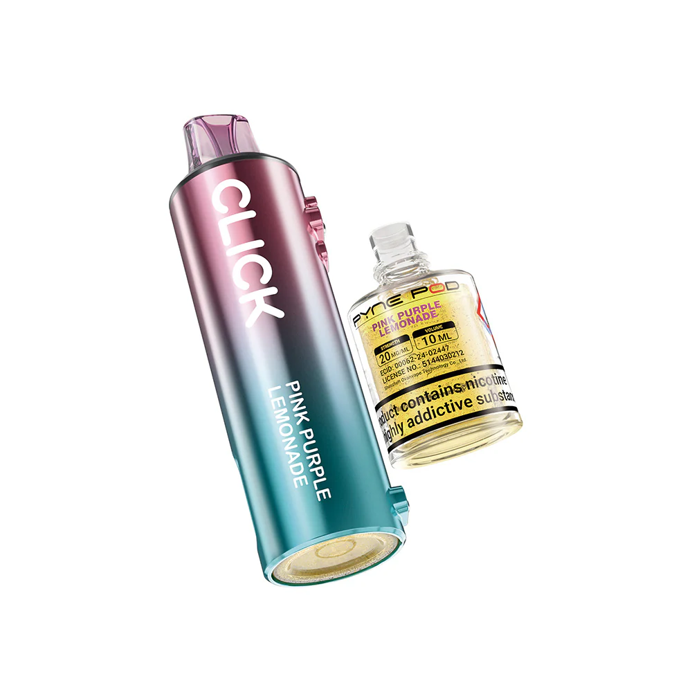 Pyne pod click 50k vape refill pods Pink purple lemonade