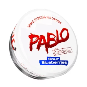 Pablo Exclusive Sour Blueberries Nicotine Pouches