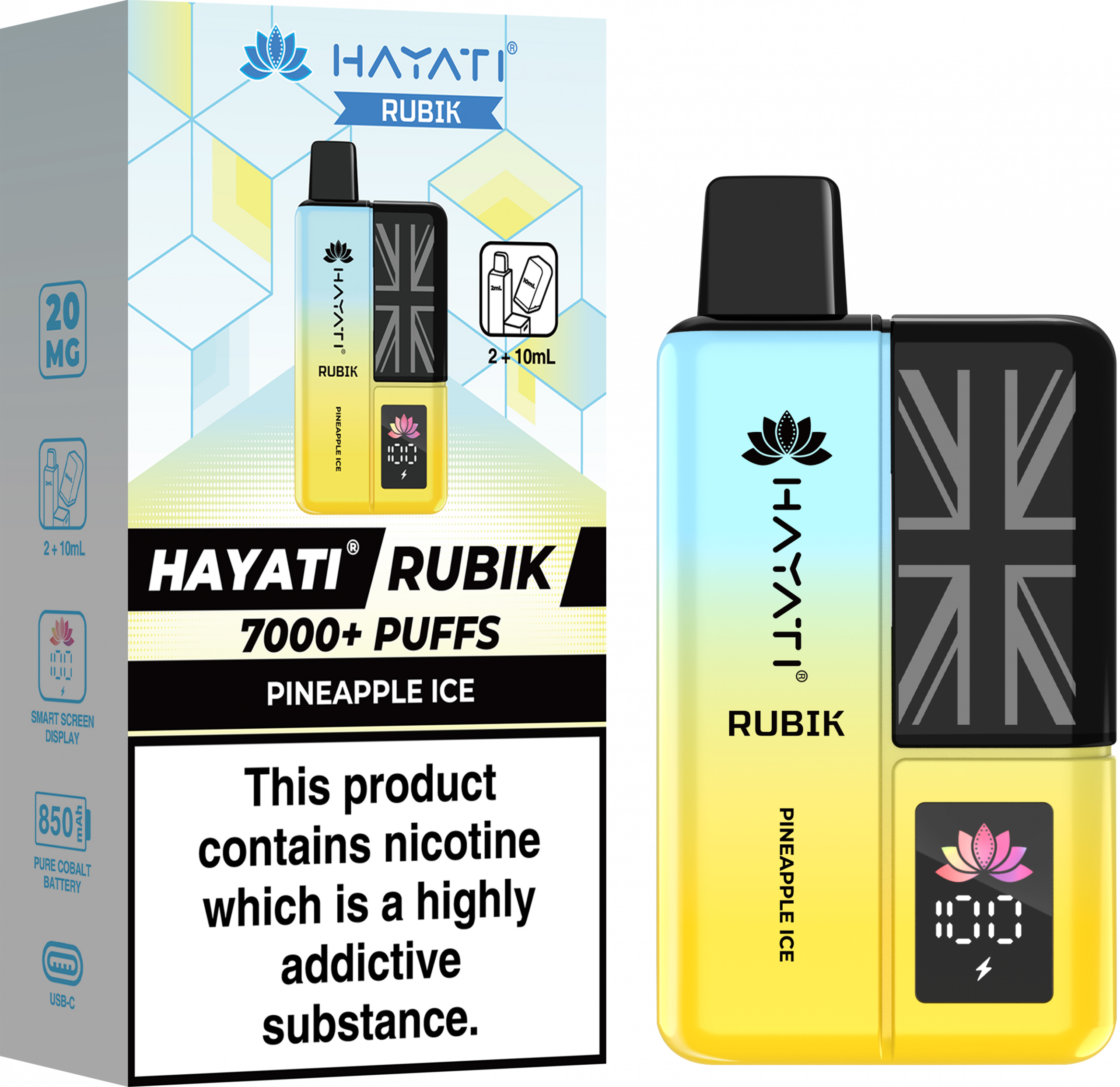 Hayati Rubik 7K Kit Pineapple Ice