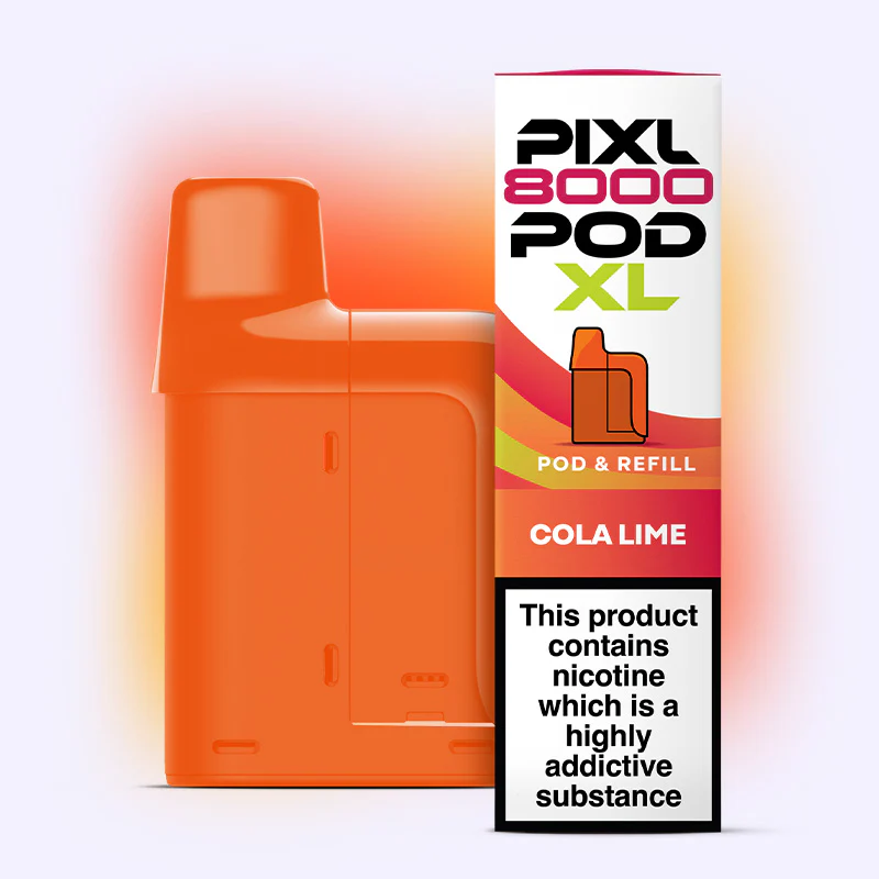 Pixl 8000 Refilled Pod COLA LIME