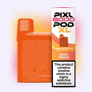 Pixl 8000 Refilled Pod JUICY PEACH