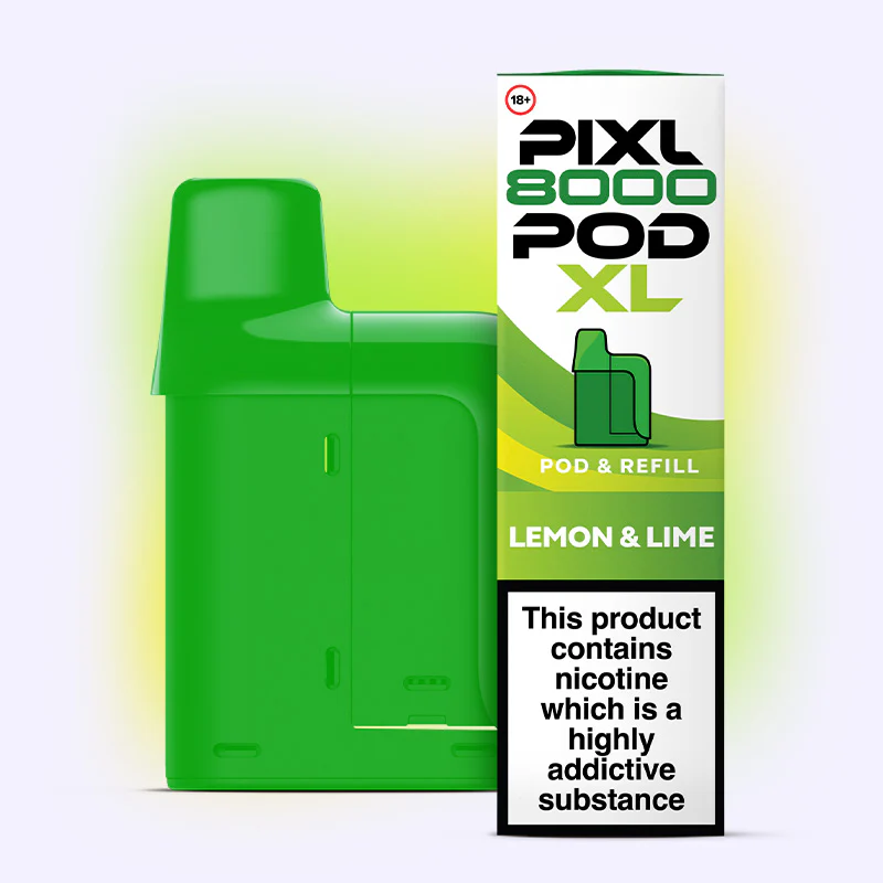 Pixl 8000 Refilled Pod LEMON LIME