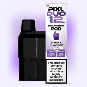 Pixl Duo 12 Pod CHERRY SOUR RASPBERRY