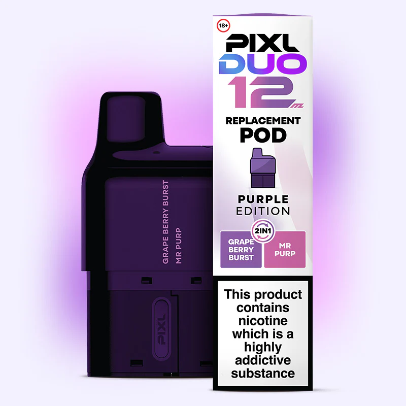 Pixl Duo 12 Pod PURPLE EDITION