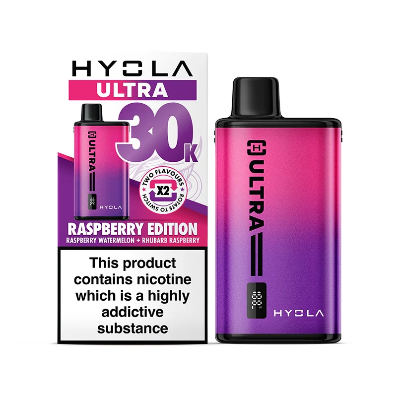 Hyola ultra 30k prefillled pod kit Raspberry edition