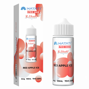 Hayati e-liquid 100ml 70/30 Red apple ice
