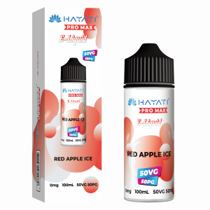 Hayati e-liquid 100ml 50vg 50pg Red apple ice