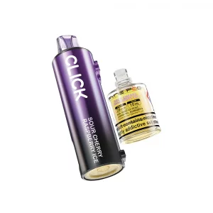 Pyne pod click 50k vape refill pods Sour cherry raspberry ice