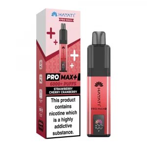 Hayati pro max+ 6000+ kits Strawberry cherry cranberry