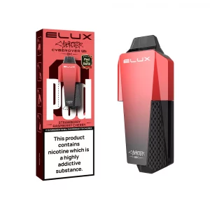 Elux cyberover 6k pods Strawberry raspberry cherry