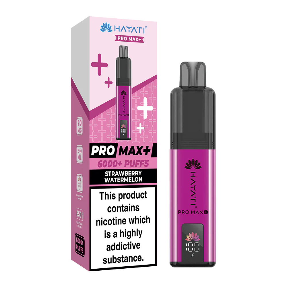 Hayati pro max+ 6000+ kits Strawberry watermelon
