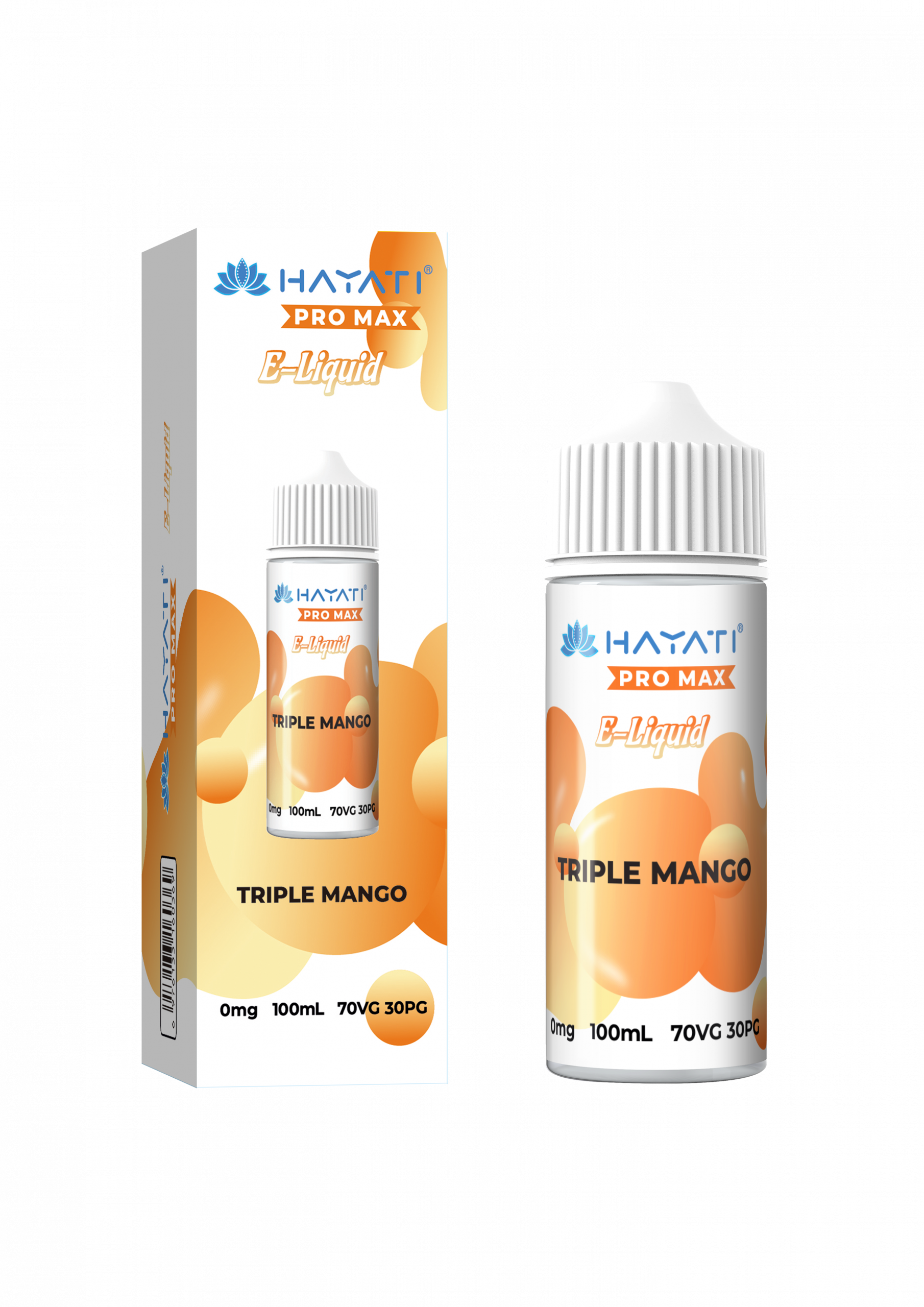 Hayati e-liquid 100ml 70/30 Triple mango