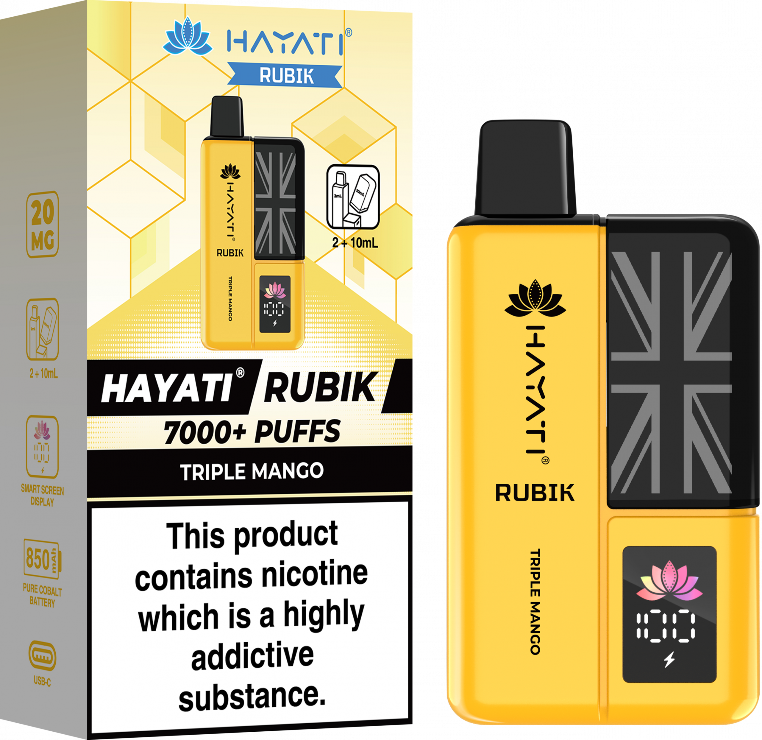 Hayati Rubik 7K Kit Triple Mango