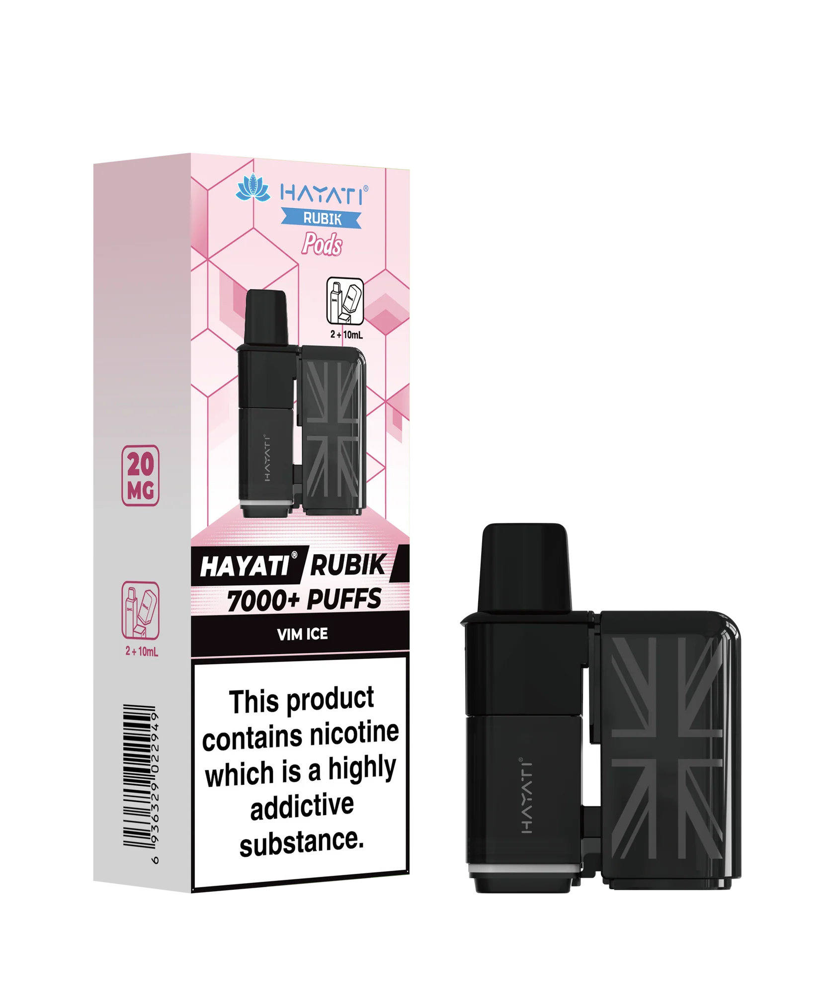 Hayati rubik 7000+ pods Vim ice