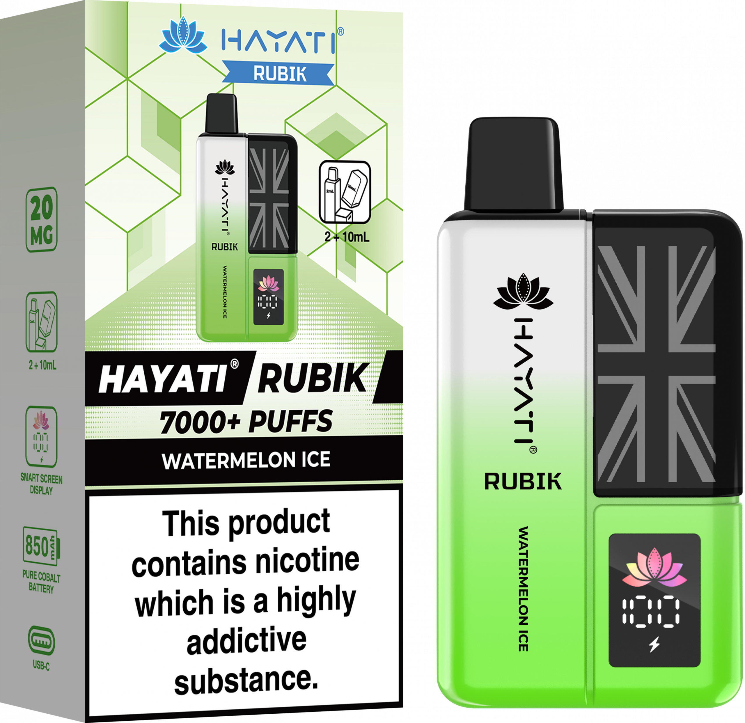 Hayati Rubik 7K Kit Watermelon Ice