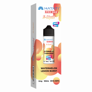 Hayati e-liquid 100ml 50vg 50pg Watermelon lemon burst