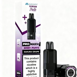Hayati pro max+ 6000+ pods SAKURA GRAPE