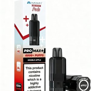 Hayati pro max+ 6000+ pods DOUBLE APPLE