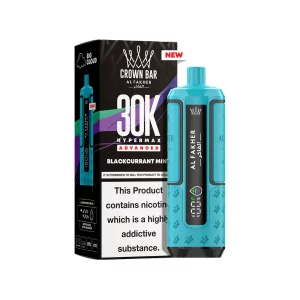 Al fakher 30k hypermax prefilled pod kit Blackcurrent mint
